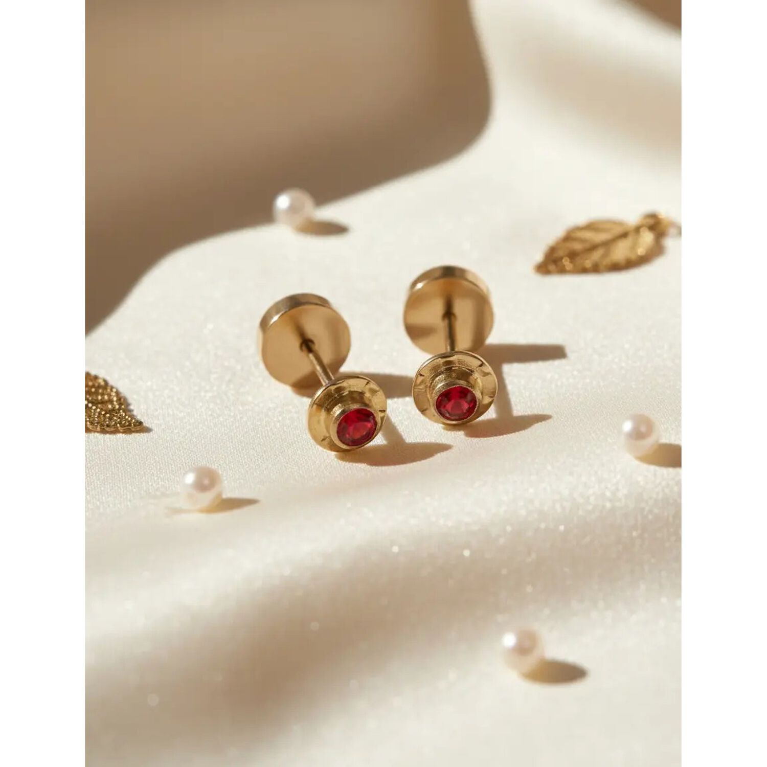 Aros Abridores Chat&oacute;n Circ&oacute;n 4mm N1 Oro 14k Beb&eacute; image number 3.0