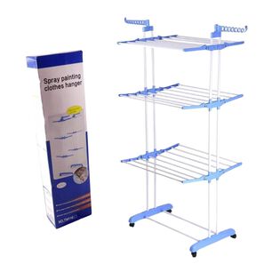 Tendedero Organizador Colgador Ropa Plegable Secador Ropa