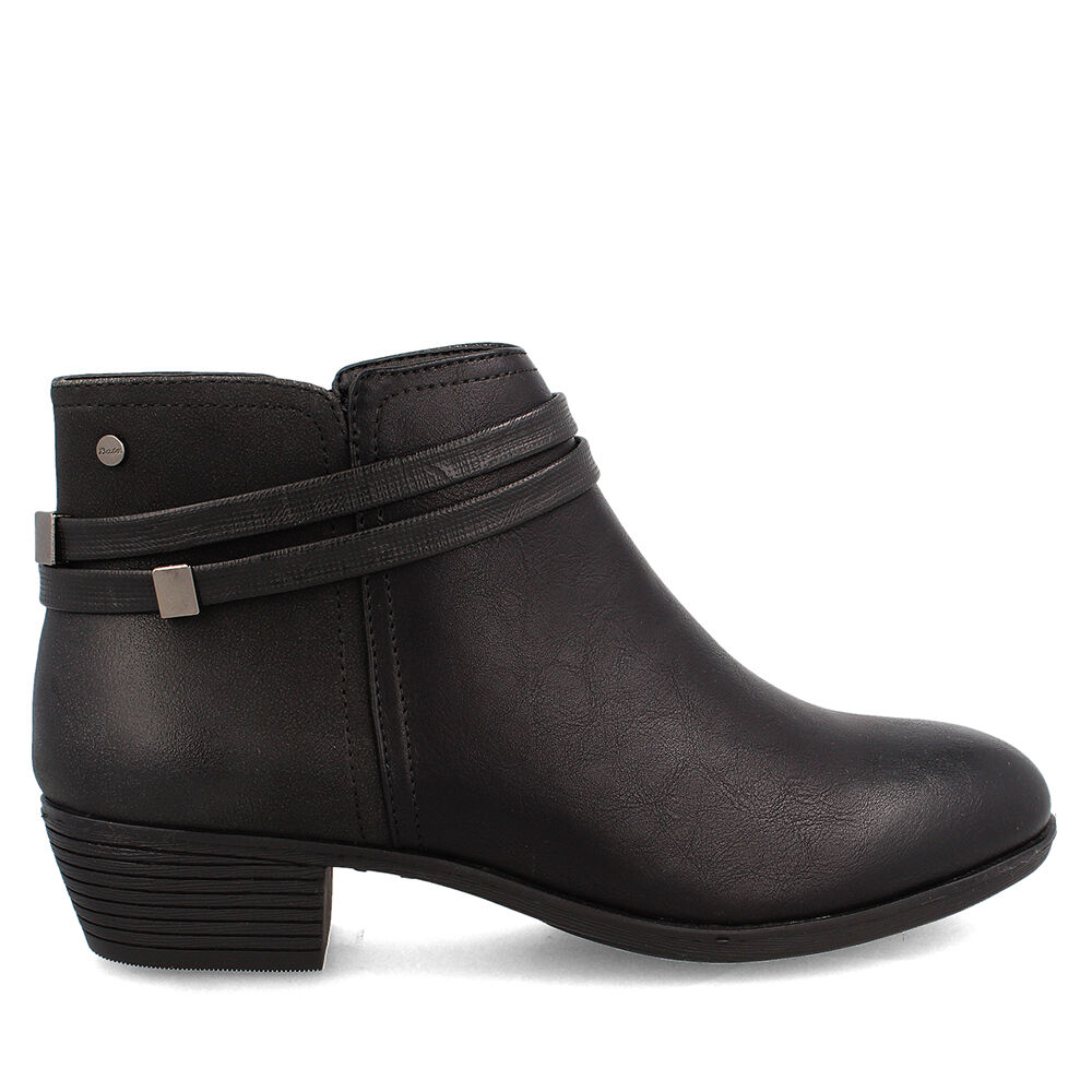 Botín Mujer Bata Sarita Negro image number 4.0