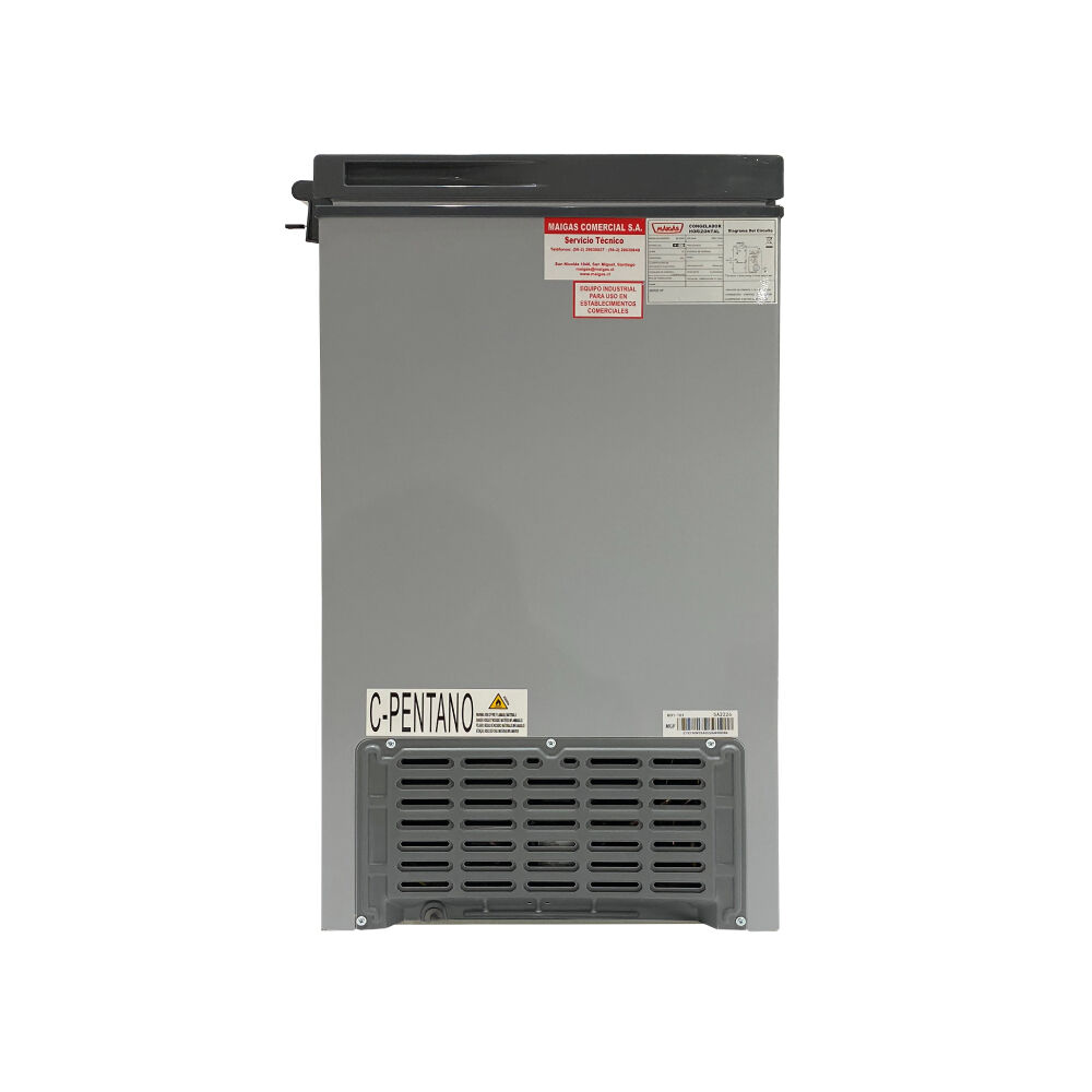 Congeladr Dual 100 Lts. Gris image number 3.0