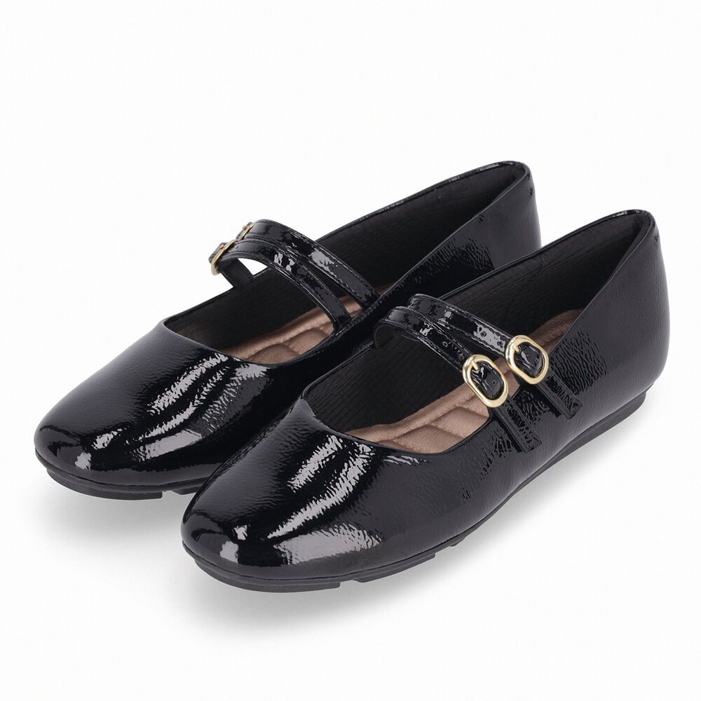 Ballerina Mary Jane Mujer Negro Michelle Piccadilly image number 2.0