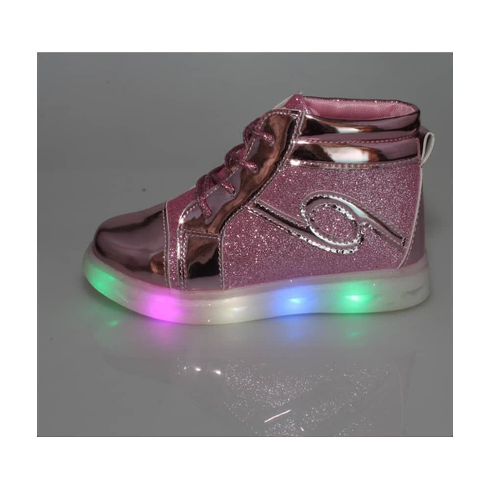 Zapatilla Con Luces Dorado Via Franca Art: 10167pink image number 4.0