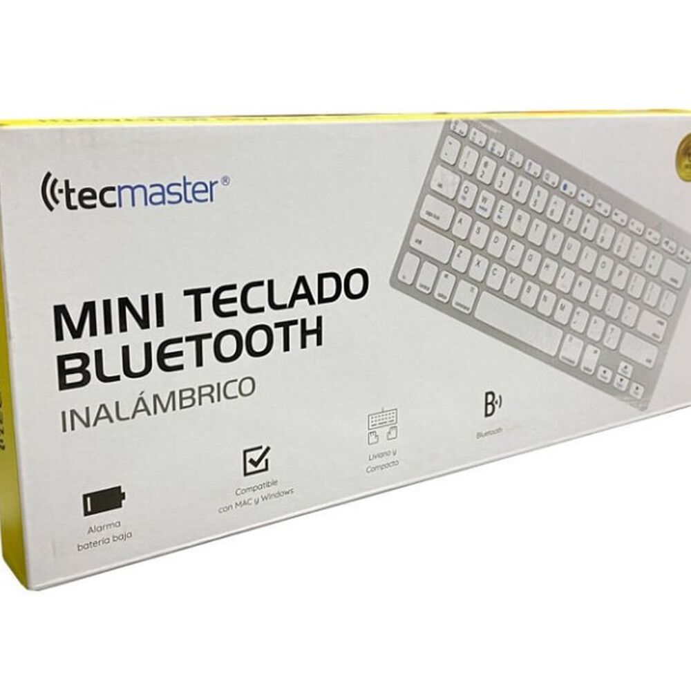 Mini Teclado Inalámbrico Tecmaster Modelo Tm100506/507 image number 0.0