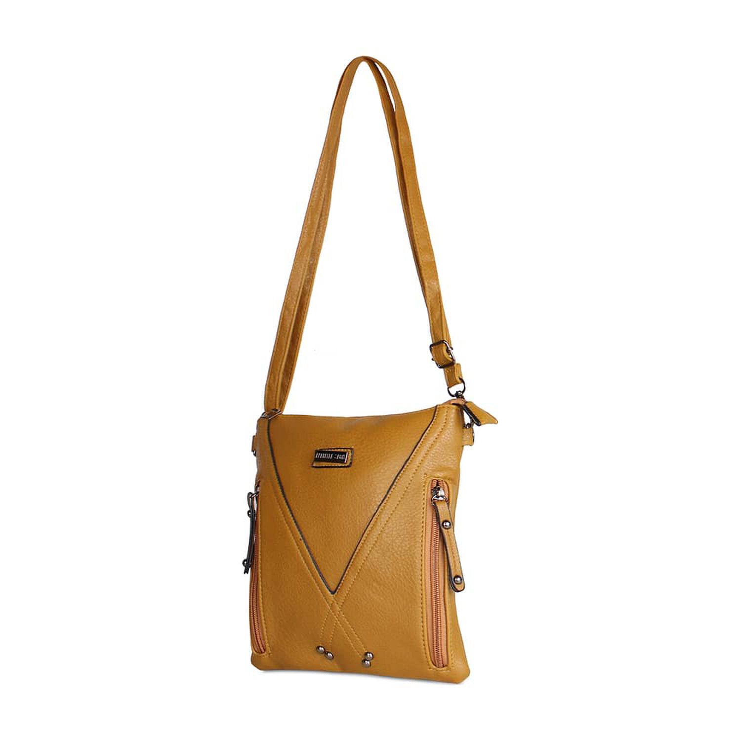Cartera Bandolera Pascal Camel Anabella Sachi image number 1.0