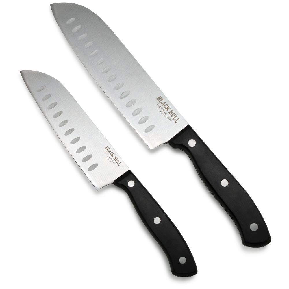 Set De Cuchillos Blackbull Santoku Texas / 2 Piezas image number 0.0