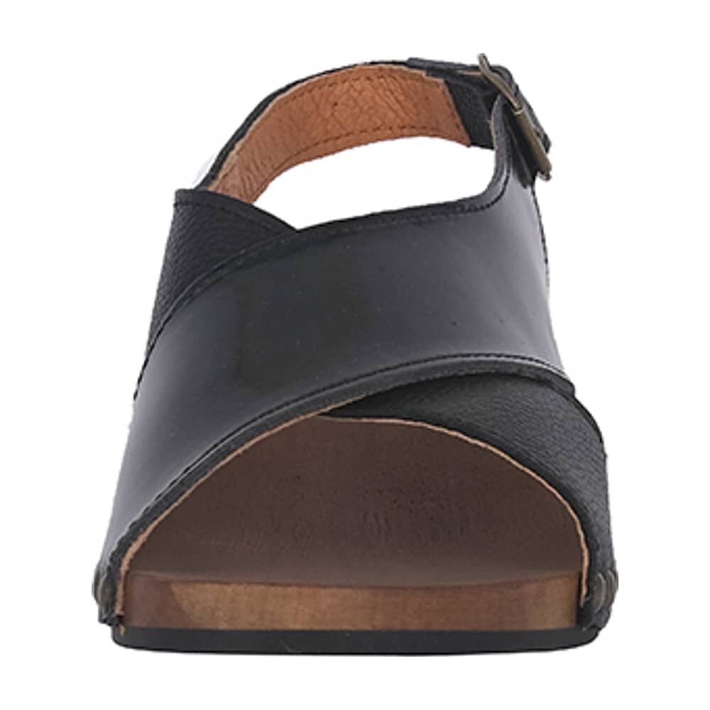 Sandalia Madera Cachi Negro Alquimia image number 2.0