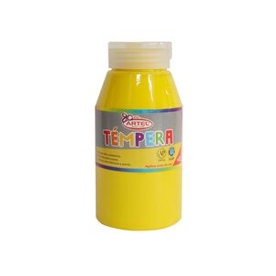 Frasco 250 Ml Tempera Amarillo Lim&oacute;n 72