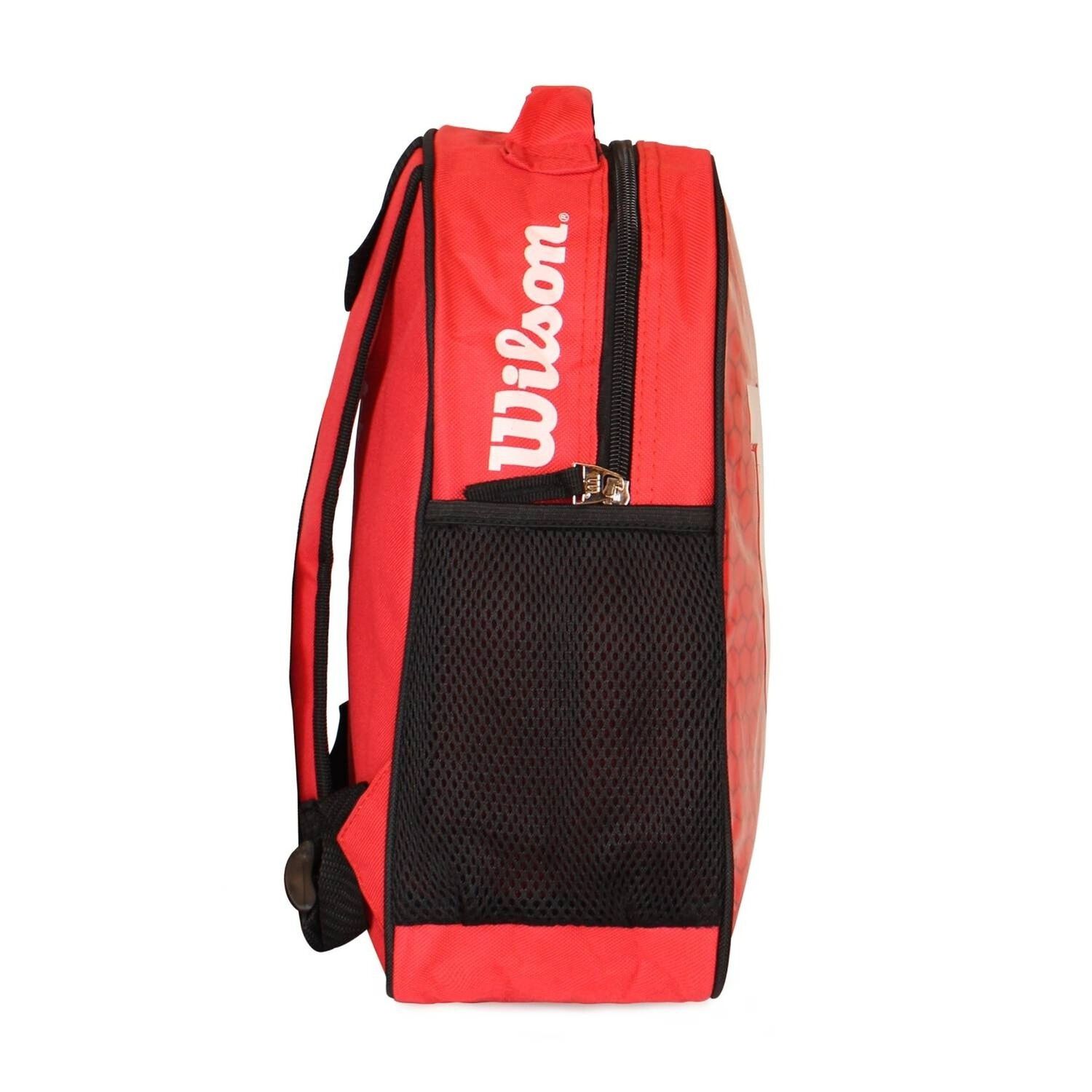 Pack Wilson Bolso Luton Rojo + Mochila Sweet Infantil Roja image number 3.0