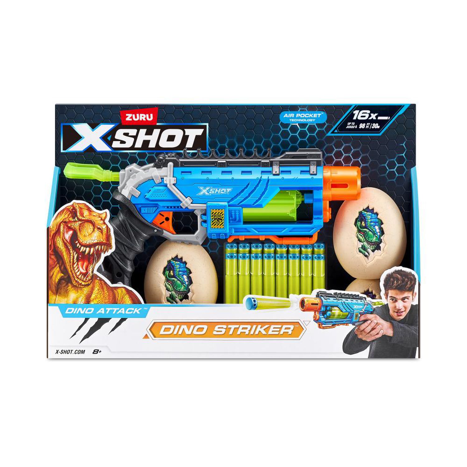 Lanzador X-shot Dino Striker image number 2.0