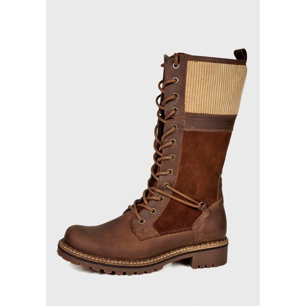 Bota Cuero Evora Camel image number 0.0