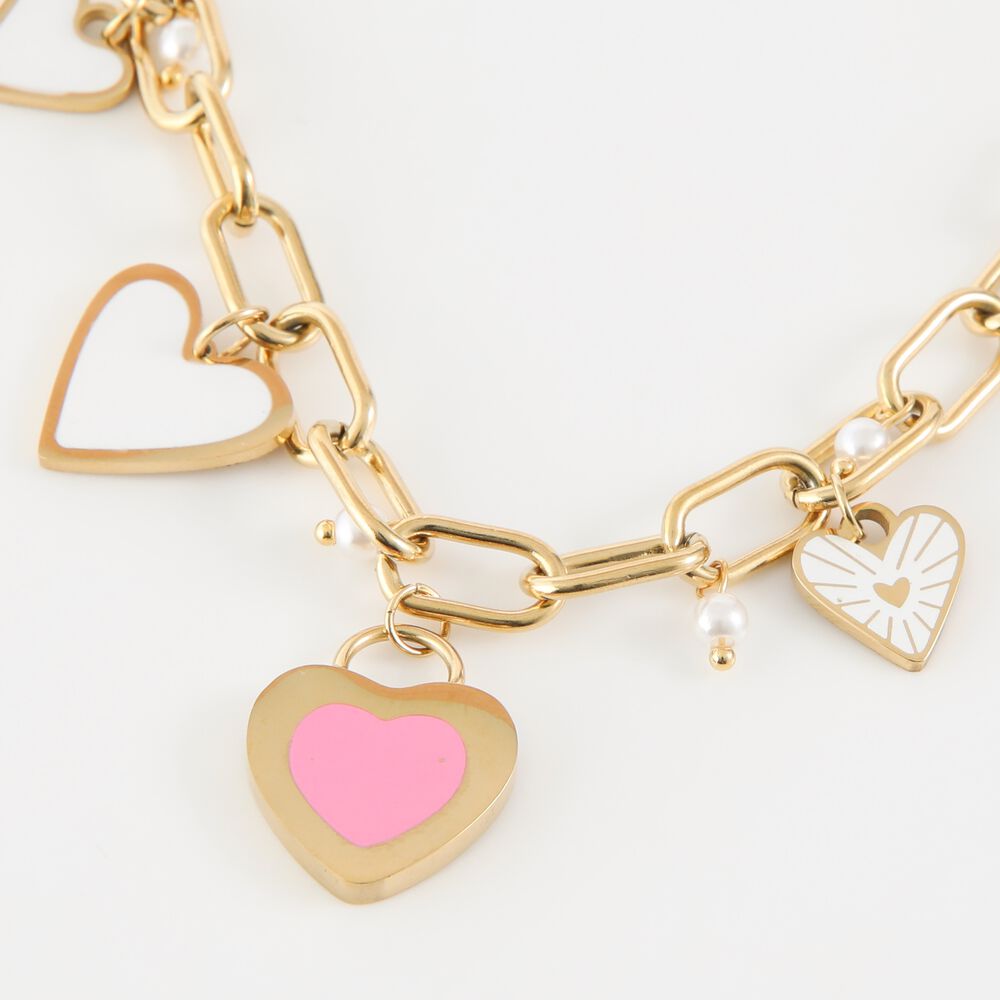 Pulsera 19v69 Dorado Mujer Stb042 image number 0.0