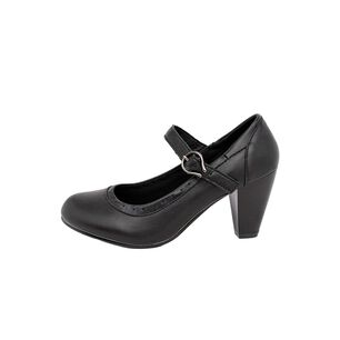 Zapato De Cuero Cueca Chilota Negro Alquimia