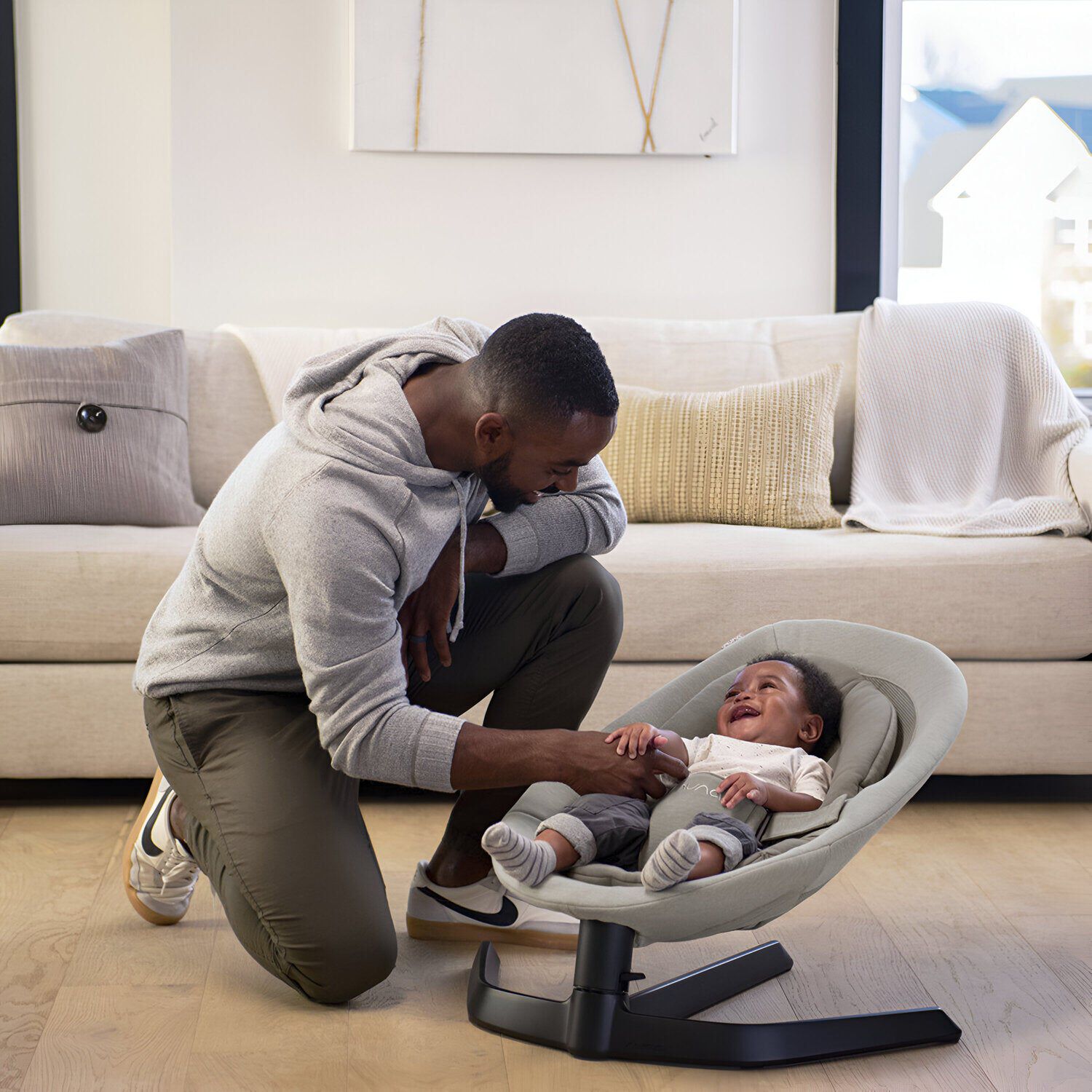 Baby Bouncer Leaf Thunder Nuna image number 2.0
