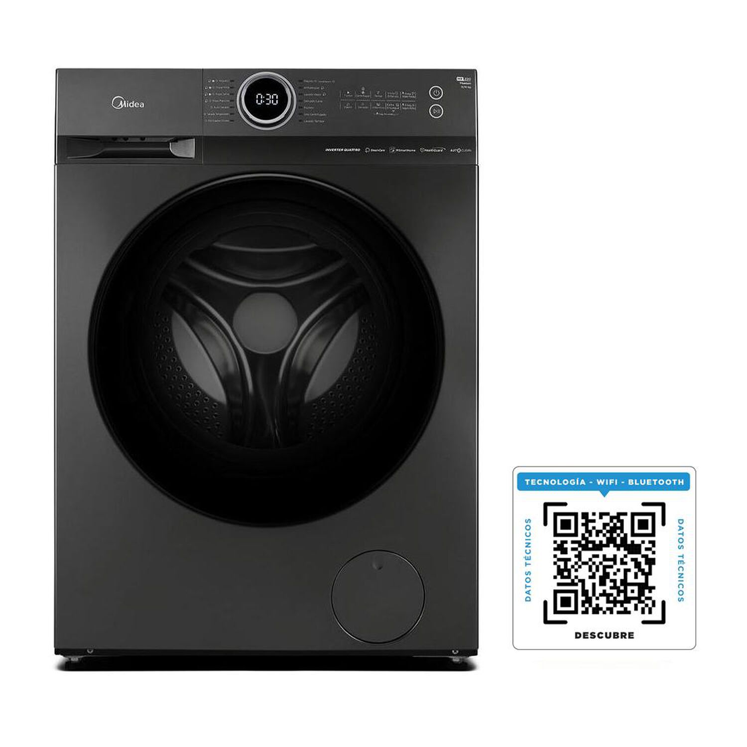 Lavadora Secadora Midea MF200D130WB/T / 13 Kg / 10 Kg image number 7.0