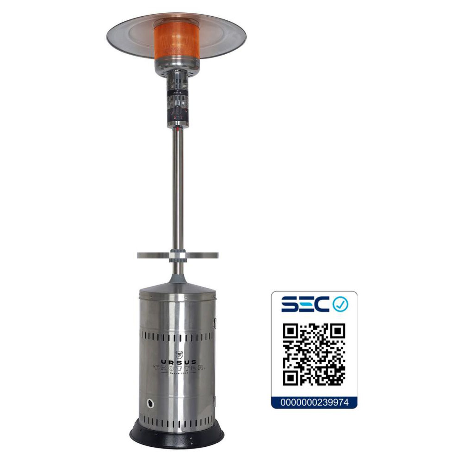 Calefactor De Terraza Ursus Trotter Ut-15K Inox / 15 Kg image number 5.0