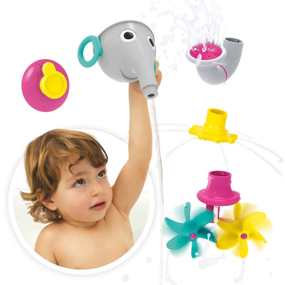 Juego De Agua Elefante Embudo Gris Yookido image number 4.0