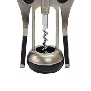 Sacacorcho Con Goma 19cm Ideal Para Abrir Botellas Vino