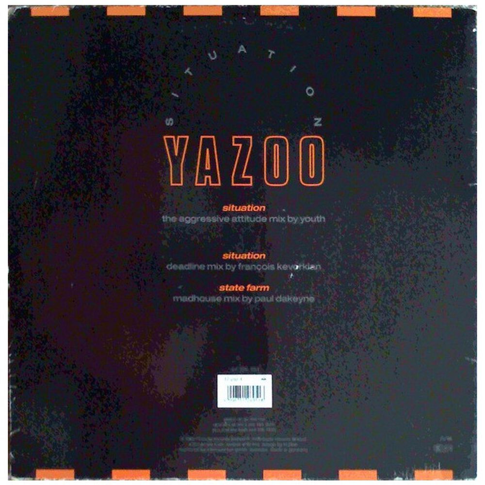 Yazoo - Situation (remix) | 12" Maxi Single Vinilo Usado image number 1.0