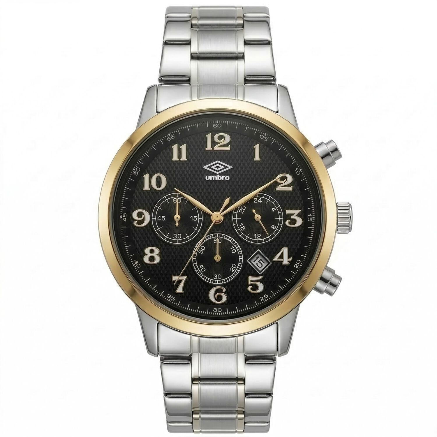 Reloj An&aacute;logo Hombre Umbro Plus Plateado Umbp-1500-167 image number 0.0