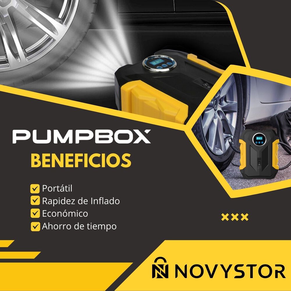 Compresor De Aire Port&aacute;til Digital 12v Todo Neum&aacute;tico image number 2.0