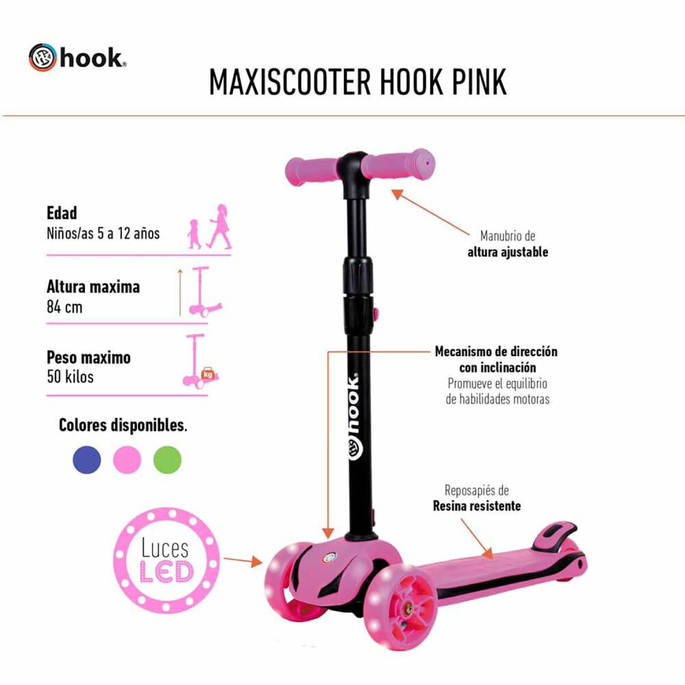 Maxiscooter Hook Pink Hook image number 4.0