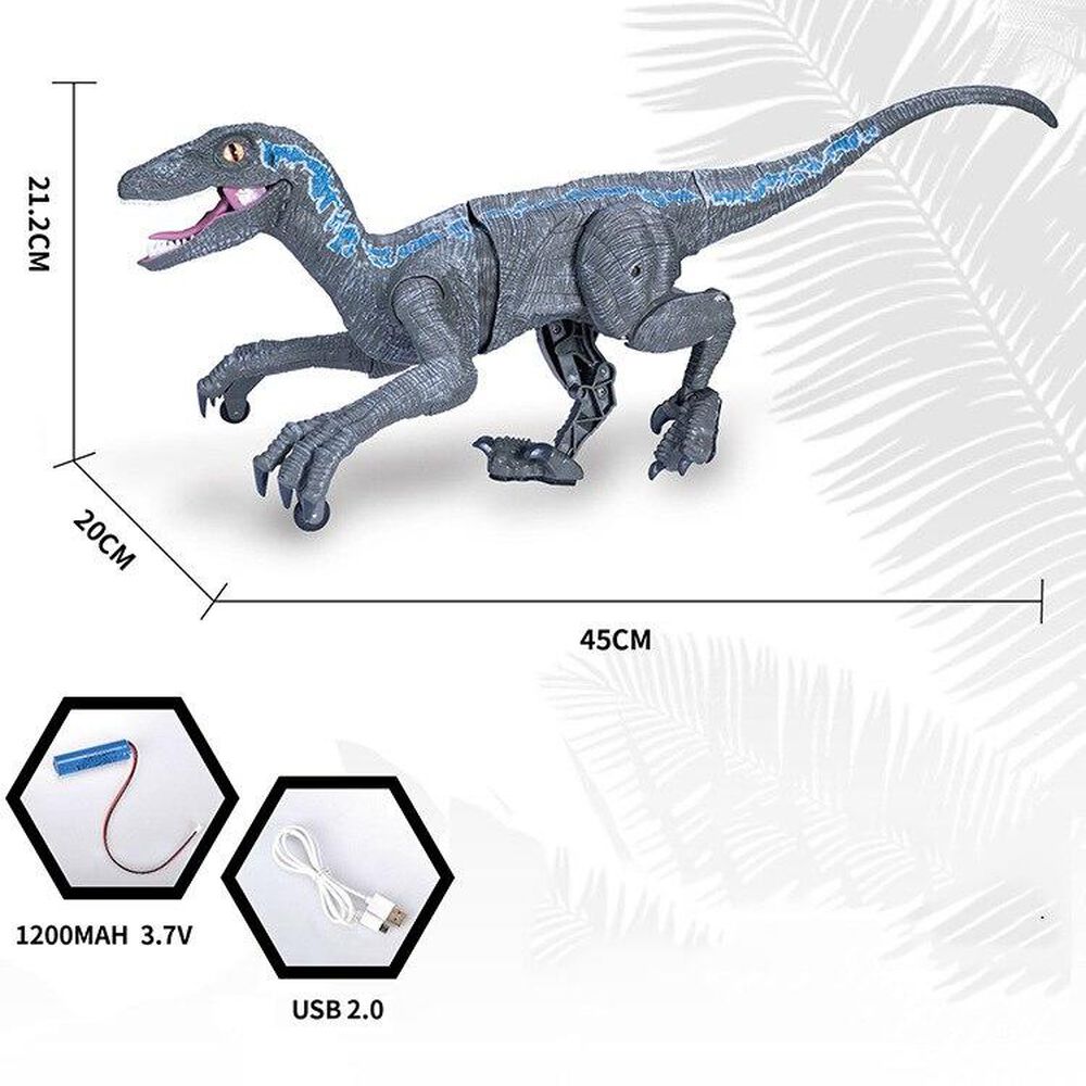 Dinosaurio A Control Remoto Velociraptor image number 7.0