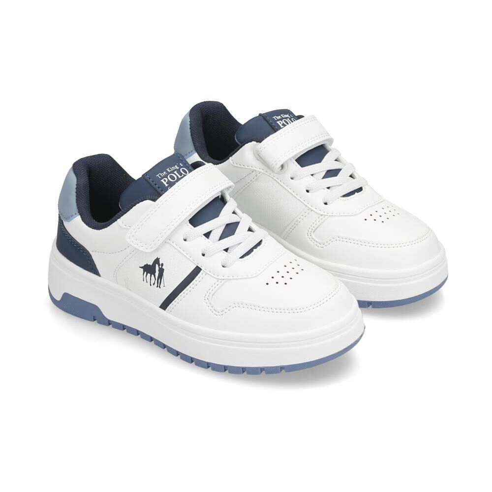 Zapatilla Infantil Niño The King's Polo Club White image number 1.0