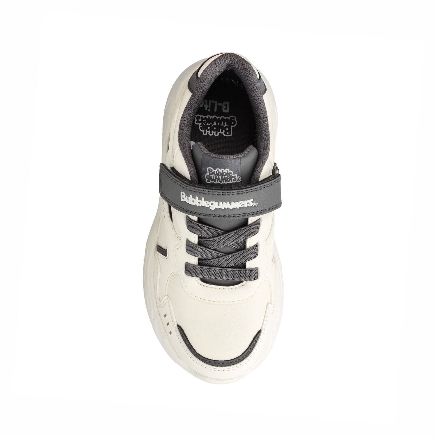 Zapatilla Ni&ntilde;o Bubblegummers Derby Blanco/gris image number 2.0