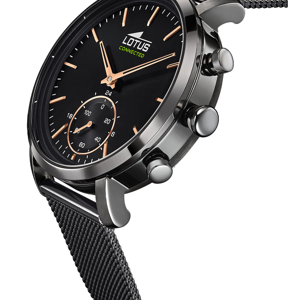 Reloj 18806/1 Lotus Negro Hombre Connected image number 1.0