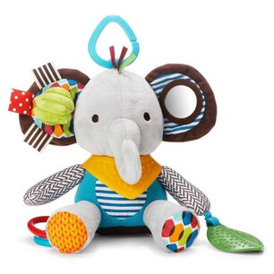 Sonajero Mordedor Elefante Peluche Sensorial