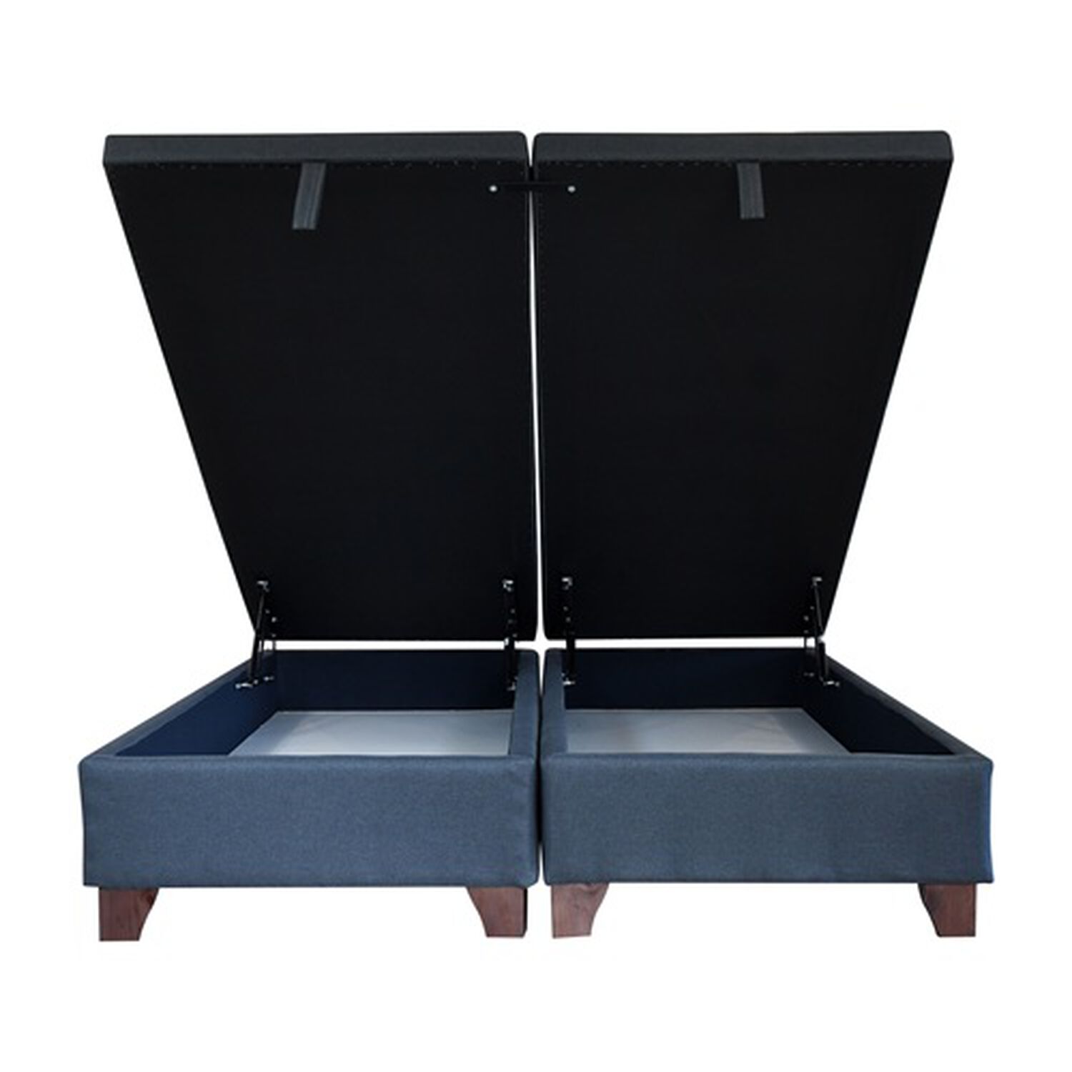 Base Cama Baul 2 Plazas Div. L190 Cm. Patas 11cm Para Aspiradora Robot image number 1.0