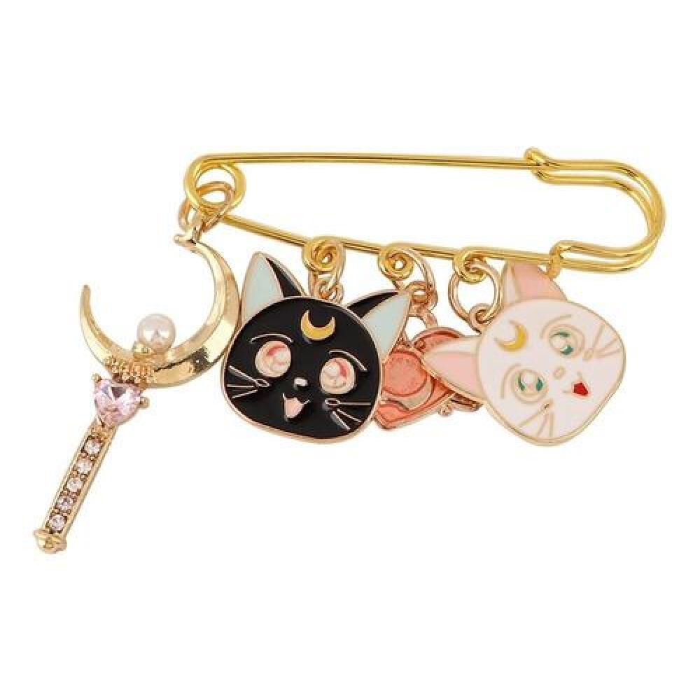 Pin Broche Vintage Dijes Sailor Moon Luna image number 0.0