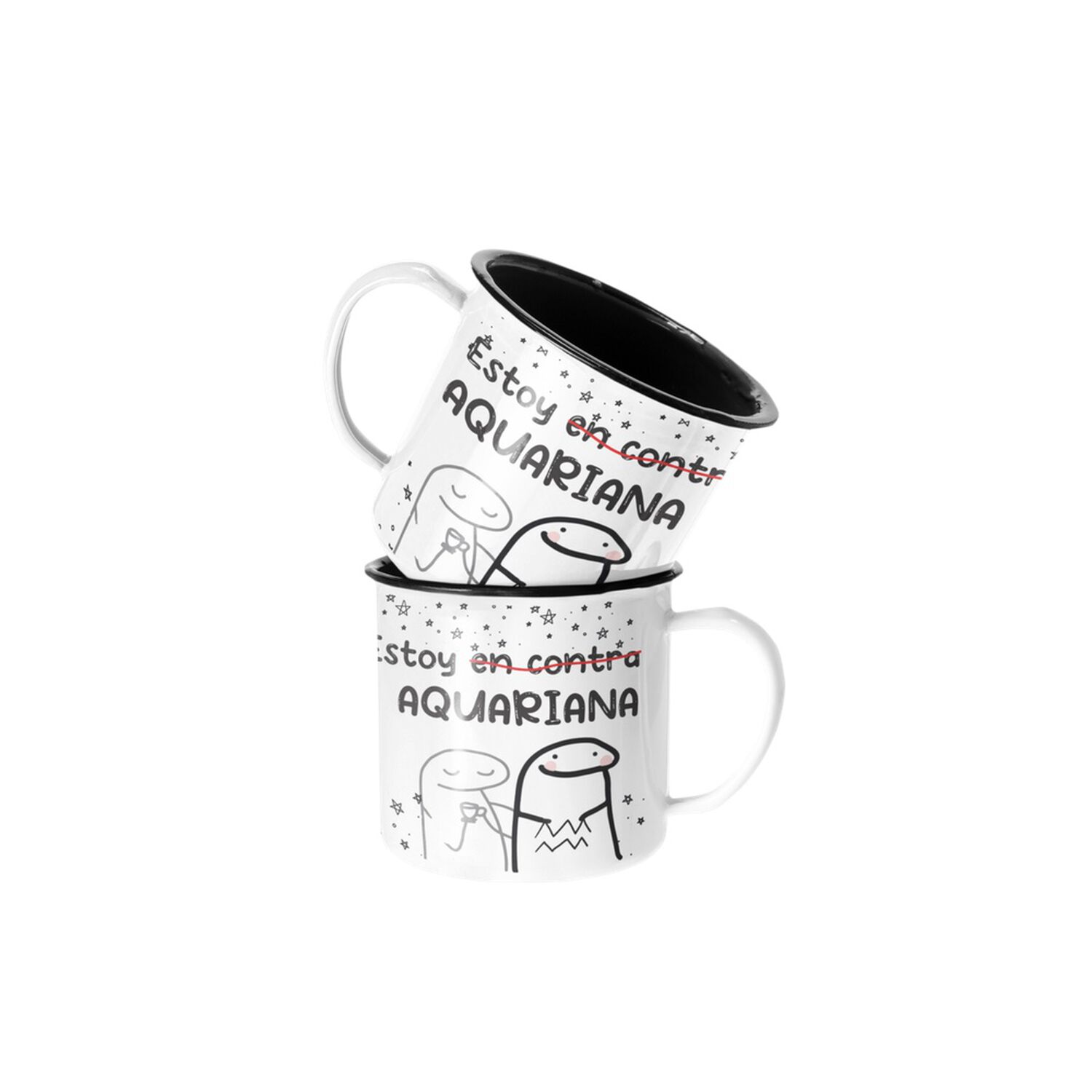 Taza Enlozada Lechera Estoy En Contra Acuariana Horoscopo image number 0.0