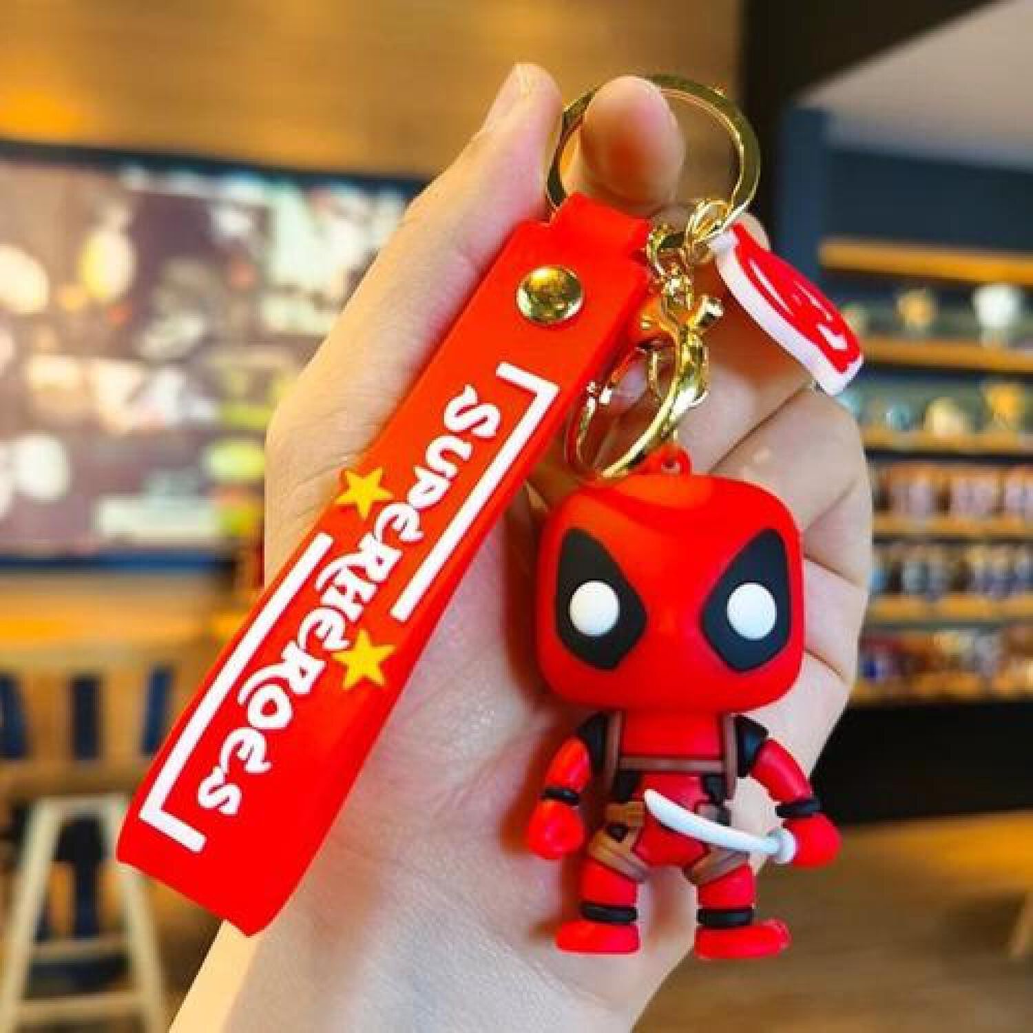 Llavero Xl Silicona Deadpool Heroe image number 1.0