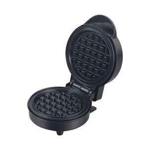 Maquina Mini Waffle Individual 600w Negro Bmw079 Blanik