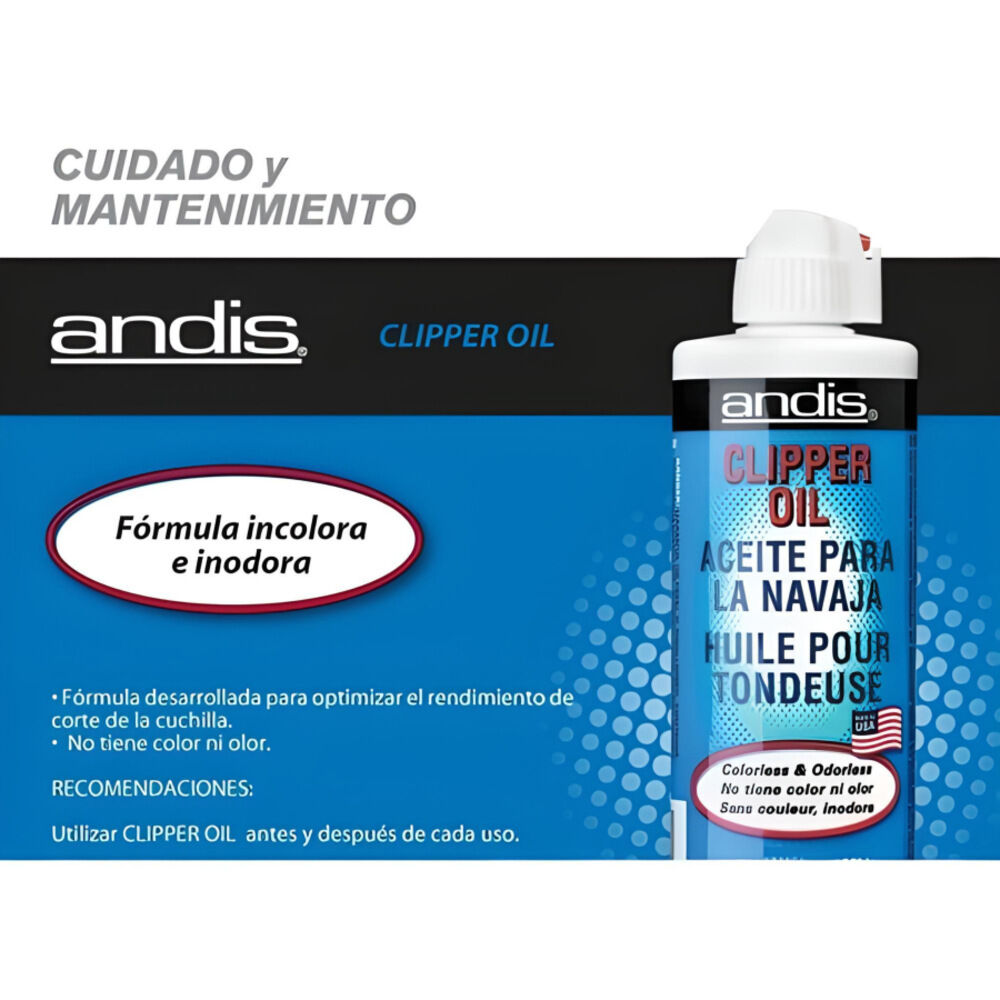 Clipper Oil Aceite Andis image number 1.0