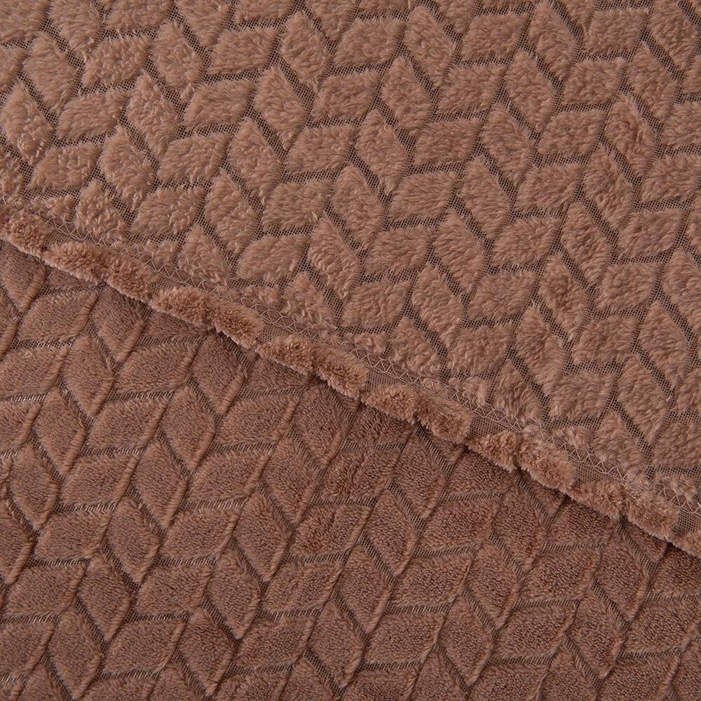 Frazada Jqd Flannel Nevada 1.5 Plazas Nude image number 1.0