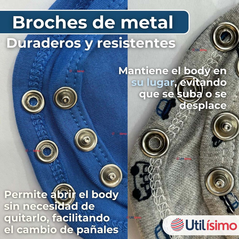 Pack 4 Bodys Ni&ntilde;o Manga Corta Tedmimak 100% Algod&oacute;n Ready Fun image number 6.0