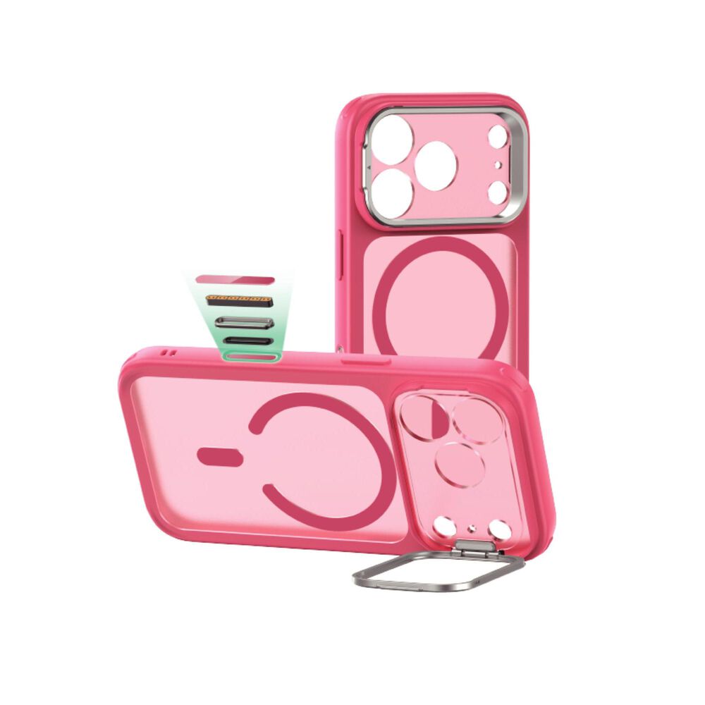 Para Iphone 17 Pro Max - Carcasa Magsafe Con Soporte image number 8.0