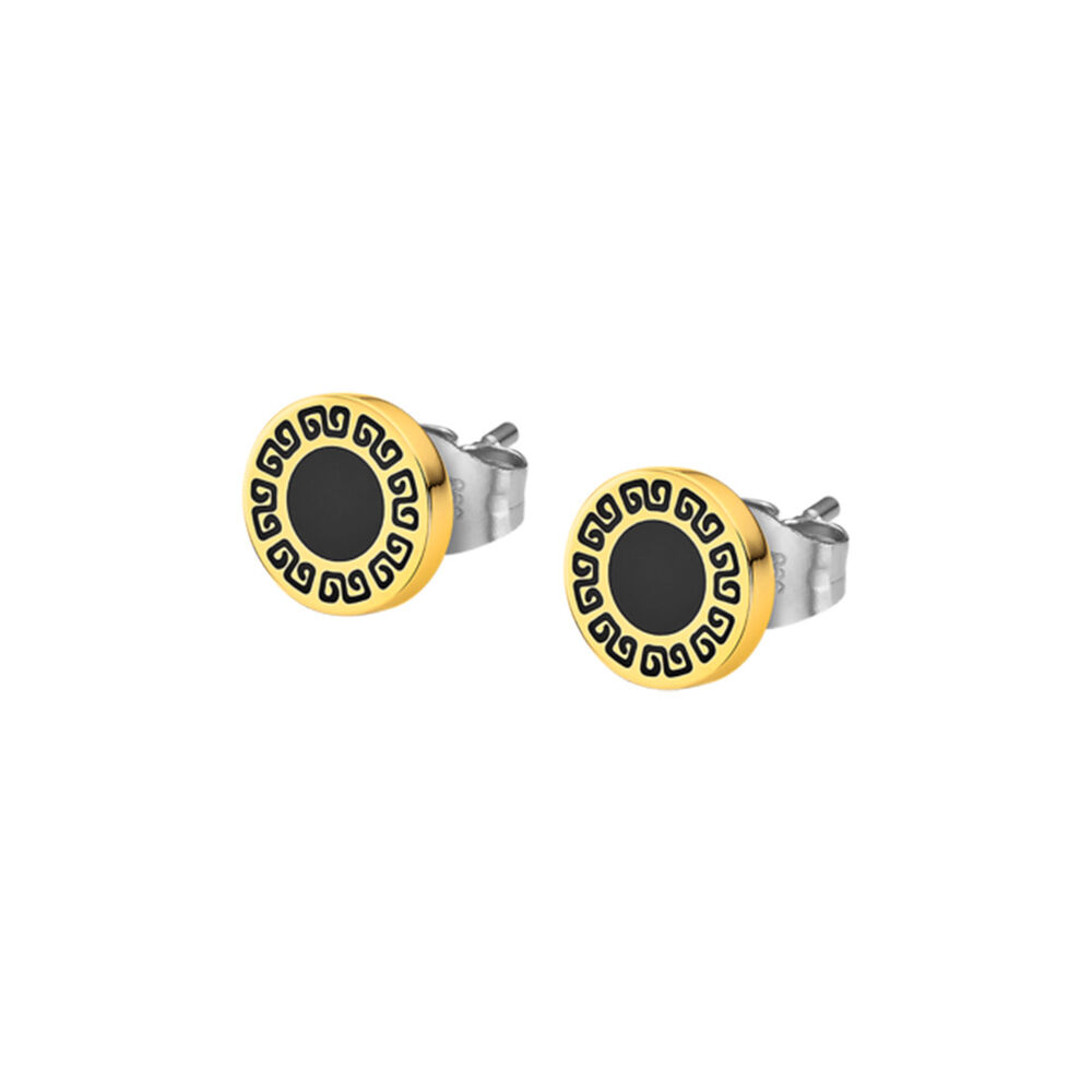 Aros Ls2164-4/2 Lotus Style Hombre Mens Earring image number 0.0