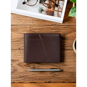 Billetera Hombre Milan Caf&eacute; Oscuro Carven Paris