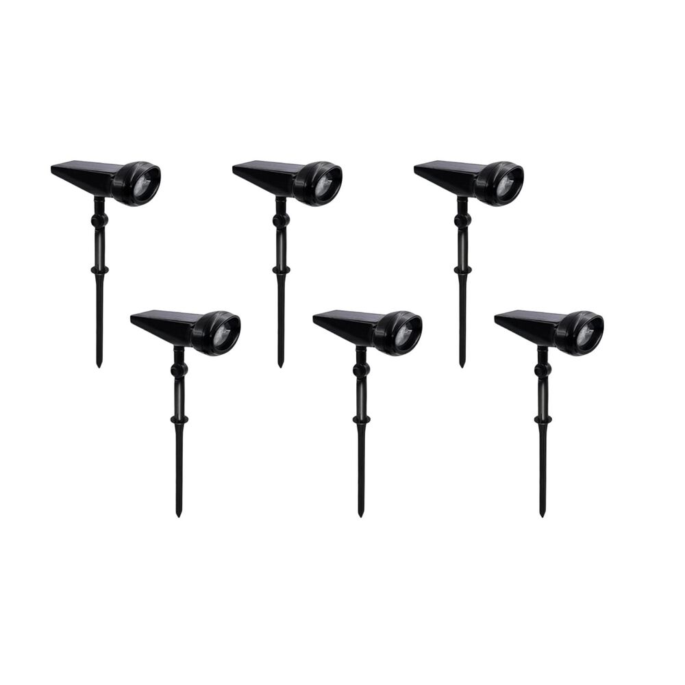 Pack 6 Foco Estaca Para Exterior Led Solar Contra Agua image number 0.0