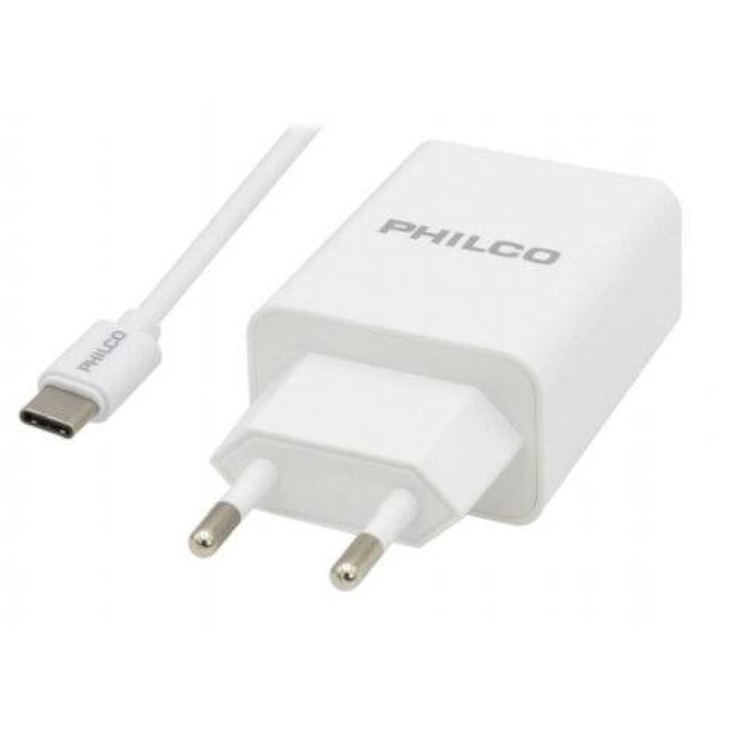 Cargador De Pared Usb Tipo C Carga Rapida Blanco image number 0.0