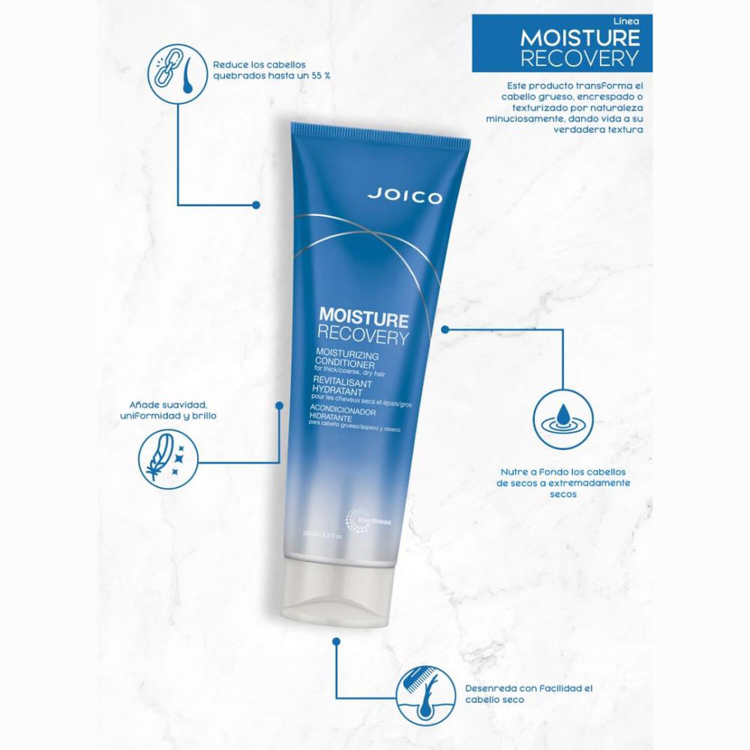 Acondicionador Moisture Recovery 250 ML Joico image number 1.0