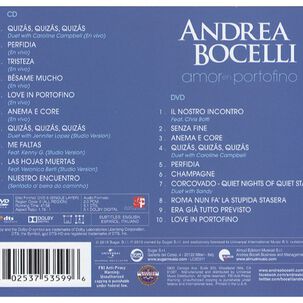 Andrea Bocelli - Love In Portofino (cd+dvd) | Cd