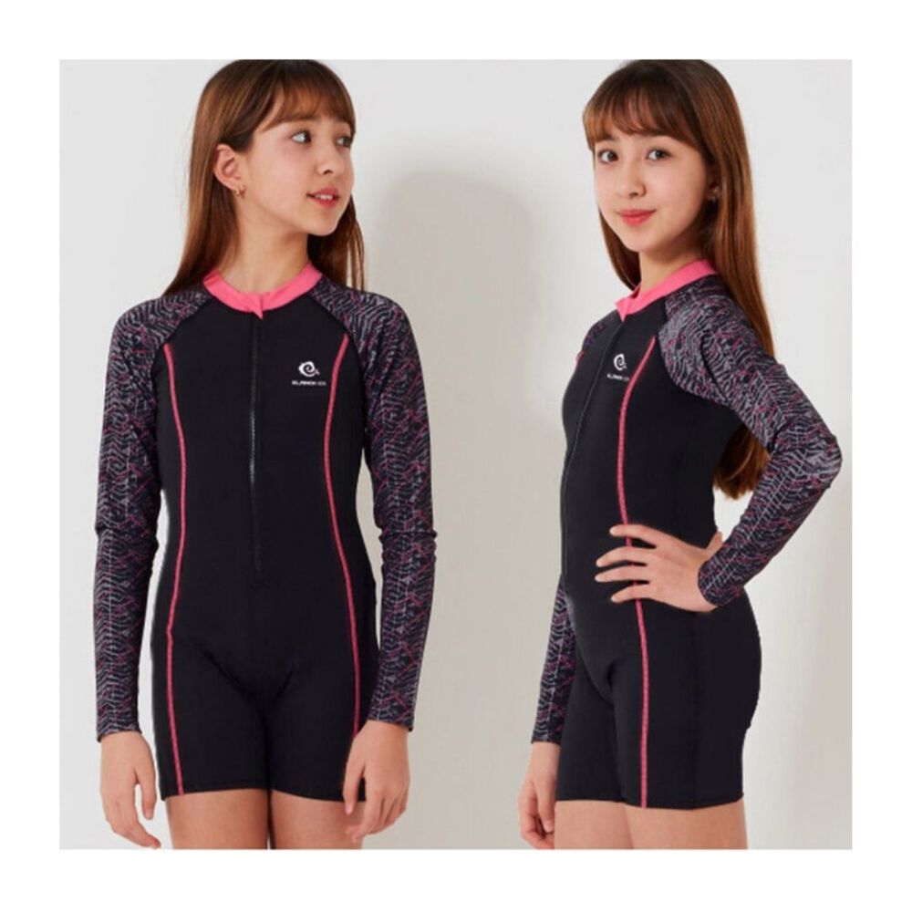 Traje De Ba&ntilde;o Enterito Sport Manga Larga Ni&ntilde;a Jump Kids image number 7.0