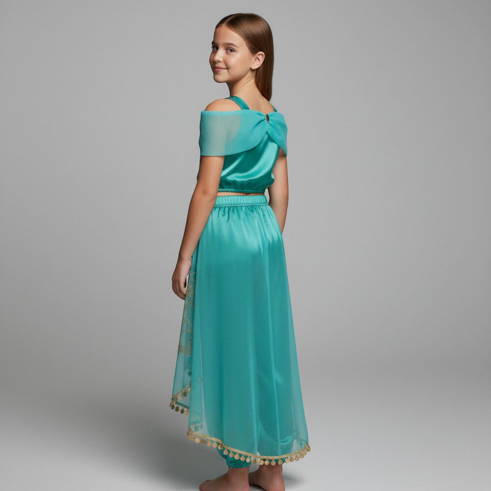 Disfraz Princesa Jasmine, Jazmin Aladdín, Cosplay Niña image number 3.0