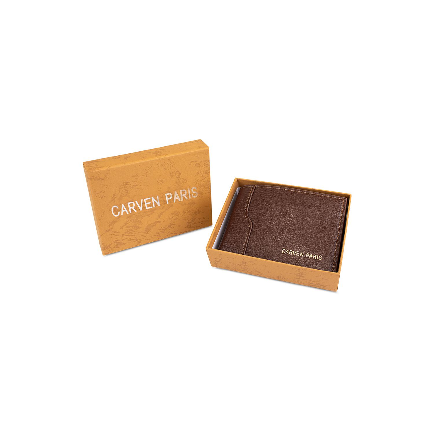 Billetera Hombre Dante Caf&eacute; Con Monedero Carven Paris image number 1.0