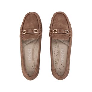 Mocas&iacute;n Mujer Camel Lali Police