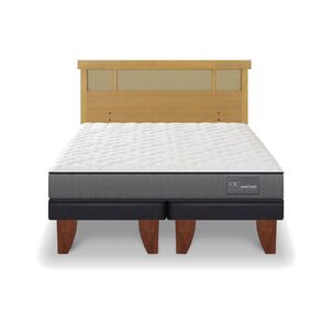Cama Europea Cic Anatomic / King / Base Dividida + Respaldo